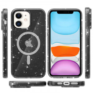 Чохол TPU Galaxy Sparkle (MagFit) для Apple iPhone 11 (6.1