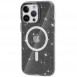 Чохол TPU Galaxy Sparkle (MagFit) для Apple iPhone 12 Pro Max (6.7") Black+Glitter