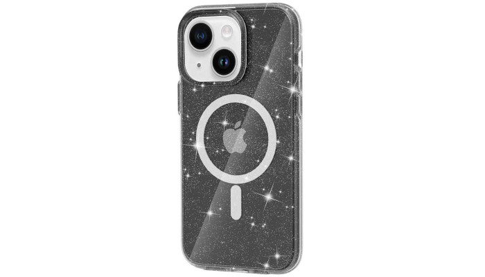 Чехол TPU Galaxy Sparkle (MagFit) для Apple iPhone 15 (6.1