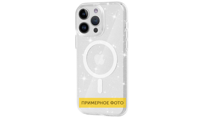 Чохол TPU Galaxy Sparkle (MagFit) для Apple iPhone 16 (6.1