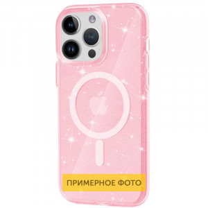 Чохол TPU Galaxy Sparkle (MagFit) для Apple iPhone 16 (6.1