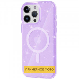 Чохол TPU Galaxy Sparkle (MagFit) для Apple iPhone 16 (6.1