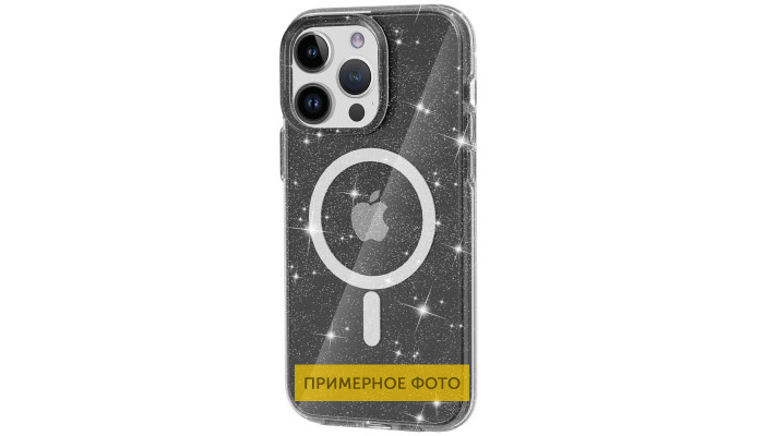 Чехол TPU Galaxy Sparkle (MagFit) для Apple iPhone 16 Pro (6.3