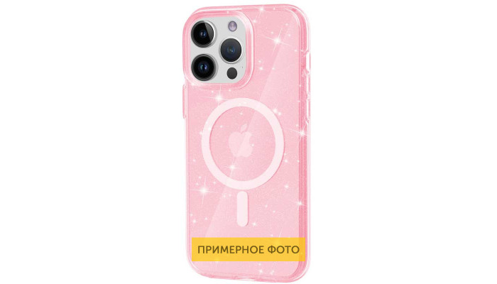 Чохол TPU Galaxy Sparkle (MagFit) для Apple iPhone 16 Pro (6.3