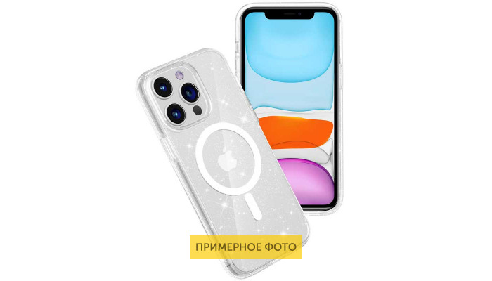 Чохол TPU Galaxy Sparkle (MagFit) для Apple iPhone 16 Pro Max (6.9