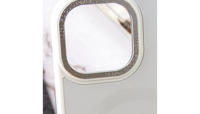 Чехол TPU+Glass Sapphire Midnight Open Camera with MagSafe для Apple iPhone 15 Plus (6.7