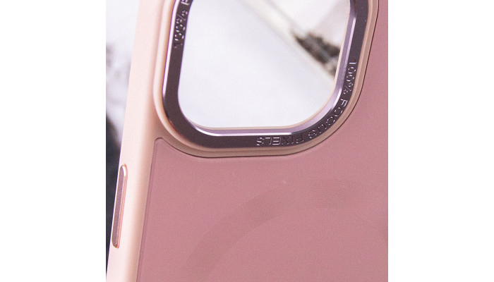 Чохол TPU+Glass Sapphire Midnight Open Camera with MagSafe для Apple iPhone 15 Plus (6.7