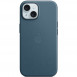Чохол FineWoven (AAA) with MagSafe для Apple iPhone 15 (6.1") Pacific Blue