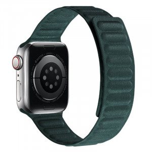 Ремешок FineWoven (AAA) для Apple watch 38mm/40mm/41mm Evergree