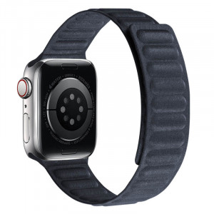 Ремешок FineWoven (AAA) для Apple watch 42mm/44mm/45mm Black