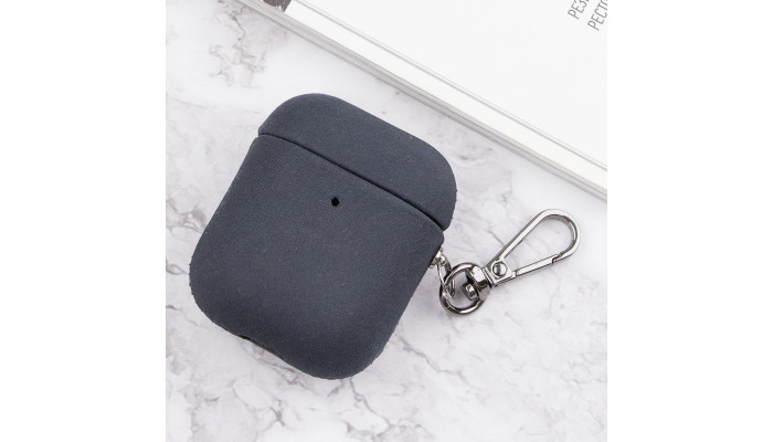 Футляр FineWoven (AAA) для Apple AirPods 1/2 Black - фото