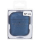 Футляр FineWoven (AAA) для Apple AirPods 1/2 Pacific Blue - фото