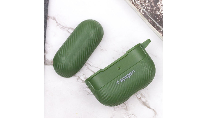 Футляр SGP Shockproof для навушників Airpods 3 Pine green - фото