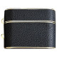 Шкіряний футляр Suitcase для навушників AirPods 3 Black - фото