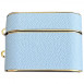 Кожаный футляр Suitcase для наушников AirPods 3 Blue