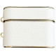 Шкіряний футляр Suitcase для навушників AirPods 3 White - фото
