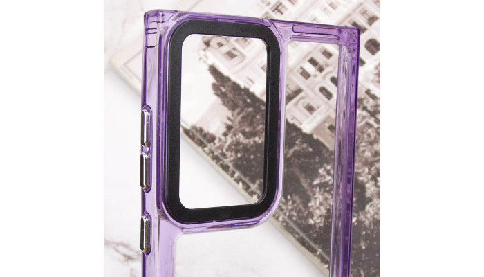 Чехол TPU+PC Colorside для Samsung Galaxy S24 Ultra Purple - фото