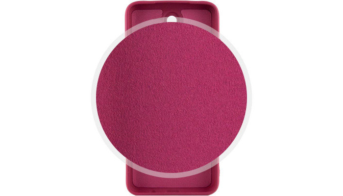 Чехол Silicone Cover Lakshmi Full Camera (A) для Xiaomi Redmi 8 Бордовый / Marsala - фото