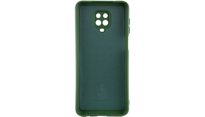 Чохол Silicone Cover Lakshmi Full Camera (A) для Xiaomi Redmi Note 9s / Note 9 Pro / Note 9 Pro Max Зелений / Dark green - фото