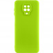 Чохол Silicone Cover Lakshmi Full Camera (A) для Xiaomi Redmi Note 9s / Note 9 Pro / Note 9 Pro Max Салатовий / Neon Green