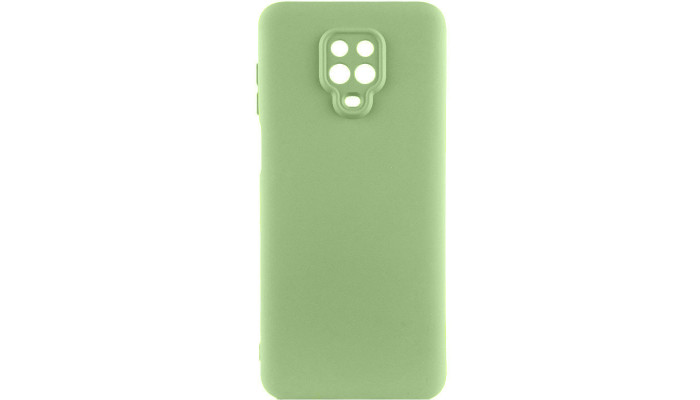 Чохол Silicone Cover Lakshmi Full Camera (A) для Xiaomi Redmi Note 9s / Note 9 Pro / Note 9 Pro Max Зелений / Pistachio - фото