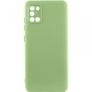 Чехол Silicone Cover Lakshmi Full Camera (A) для Samsung Galaxy A31 Зеленый / Pistachio