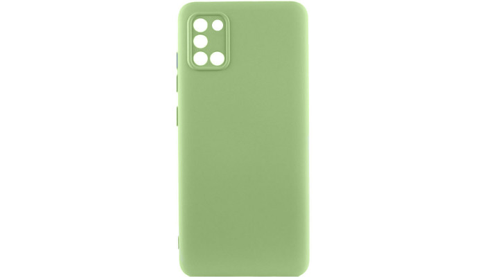 Чохол Silicone Cover Lakshmi Full Camera (A) для Samsung Galaxy A31 Зелений / Pistachio - фото