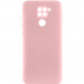 Чохол Silicone Cover Lakshmi Full Camera (A) для Xiaomi Redmi Note 9 / Redmi 10X Рожевий / Pink