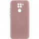 Чохол Silicone Cover Lakshmi Full Camera (A) для Xiaomi Redmi Note 9 / Redmi 10X Рожевий / Pink Sand
