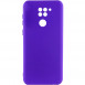 Чехол Silicone Cover Lakshmi Full Camera (A) для Xiaomi Redmi Note 9 / Redmi 10X Синий / Iris