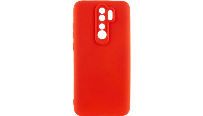 Чохол Silicone Cover Lakshmi Full Camera (A) для Xiaomi Redmi 9 Червоний / Red - фото