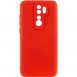 Чохол Silicone Cover Lakshmi Full Camera (A) для Xiaomi Redmi 9 Червоний / Red