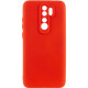 Чохол Silicone Cover Lakshmi Full Camera (A) для Xiaomi Redmi 9 Червоний / Red - фото