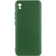 Чехол Silicone Cover Lakshmi Full Camera (A) для Xiaomi Redmi 9A Зеленый / Dark green - фото