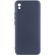 Чохол Silicone Cover Lakshmi Full Camera (A) для Xiaomi Redmi 9A Синій / Midnight Blue - фото