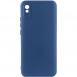 Чохол Silicone Cover Lakshmi Full Camera (A) для Xiaomi Redmi 9A Синій / Navy Blue