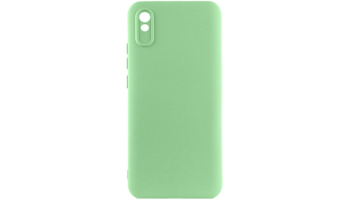 Чехол Silicone Cover Lakshmi Full Camera (A) для Xiaomi Redmi 9A Зеленый / Pistachio - фото