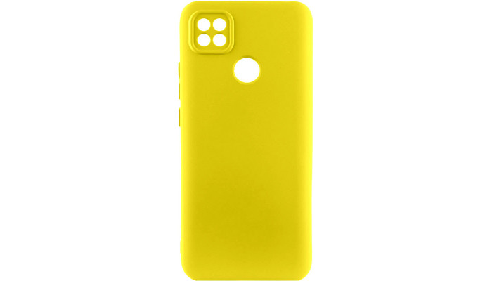 Чохол Silicone Cover Lakshmi Full Camera (A) для Xiaomi Redmi 9C Жовтий / Flash - фото