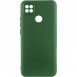 Чохол Silicone Cover Lakshmi Full Camera (A) для Xiaomi Redmi 9C Зелений / Dark green