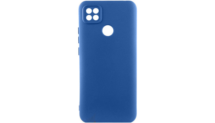 Чехол Silicone Cover Lakshmi Full Camera (A) для Xiaomi Redmi 9C Синий / Navy Blue - фото