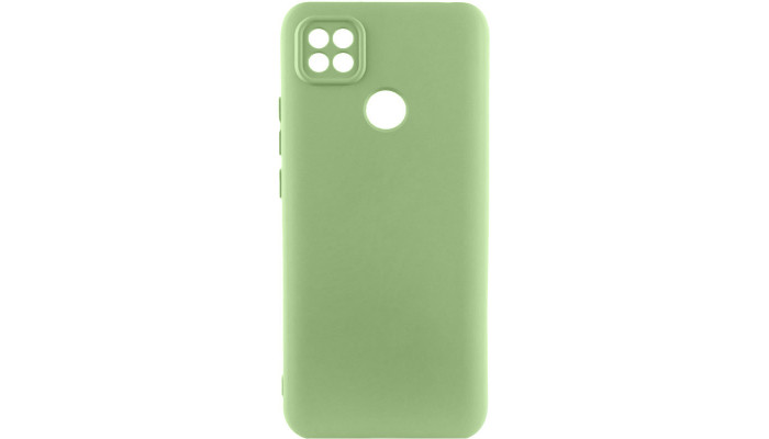 Чохол Silicone Cover Lakshmi Full Camera (A) для Xiaomi Redmi 9C Зелений / Pistachio - фото