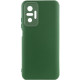 Чехол Silicone Cover Lakshmi Full Camera (A) для Xiaomi Redmi Note 10 Pro / 10 Pro Max Зеленый / Dark green - фото