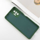 Чехол Silicone Cover Lakshmi Full Camera (A) для Xiaomi Redmi Note 10 Pro / 10 Pro Max Зеленый / Dark green - фото