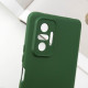 Чехол Silicone Cover Lakshmi Full Camera (A) для Xiaomi Redmi Note 10 Pro / 10 Pro Max Зеленый / Dark green - фото