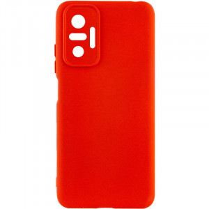 Чехол Silicone Cover Lakshmi Full Camera (A) для Xiaomi Redmi Note 10 Pro / 10 Pro Max Красный / Red