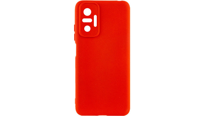 Чохол Silicone Cover Lakshmi Full Camera (A) для Xiaomi Redmi Note 10 Pro / 10 Pro Max Червоний / Red - фото