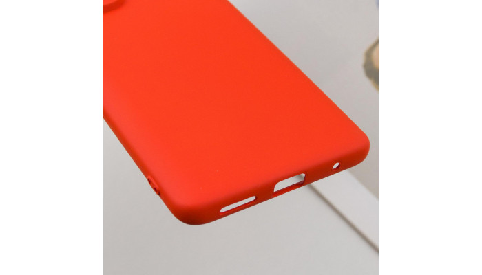 Чехол Silicone Cover Lakshmi Full Camera (A) для Xiaomi Redmi Note 10 Pro / 10 Pro Max Красный / Red - фото