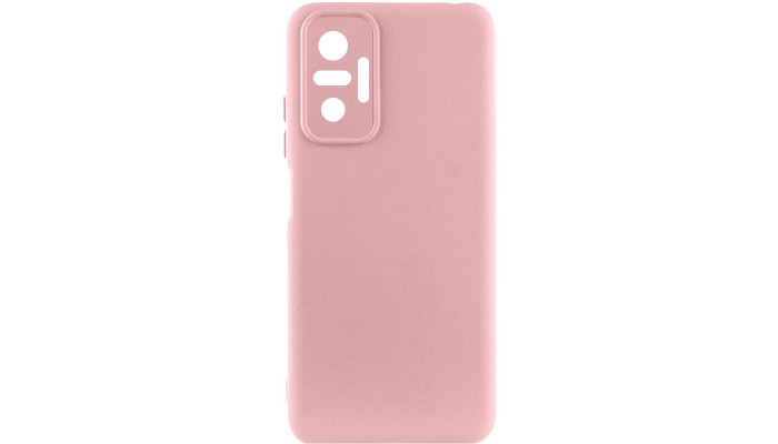 Чохол Silicone Cover Lakshmi Full Camera (A) для Xiaomi Redmi Note 10 Pro / 10 Pro Max Рожевий / Pink - фото