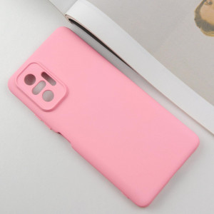 Чехол Silicone Cover Lakshmi Full Camera (A) для Xiaomi Redmi Note 10 Pro / 10 Pro Max Розовый / Pink