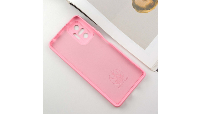 Чохол Silicone Cover Lakshmi Full Camera (A) для Xiaomi Redmi Note 10 Pro / 10 Pro Max Рожевий / Pink - фото